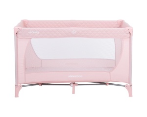 KikkaBoo Krevetac za bebe MEDLEY Pink - jedan nivo - Img 3