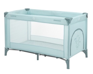 KikkaBoo Krevetac za bebe SO GIFTED Mint - jedan nivo
