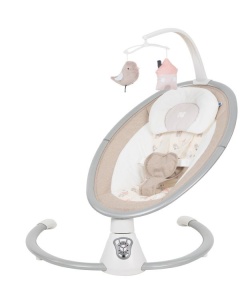 KikkaBoo Ljuljaška za bebe TWIDDLE Bež - Img 2