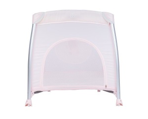 KikkaBoo Prenosivi Krevetac Dreamy Bear Pink 2 nivoa - Img 3
