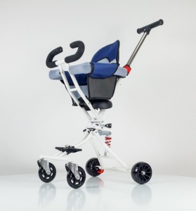 Kolica-guralica za bebe Mini siva