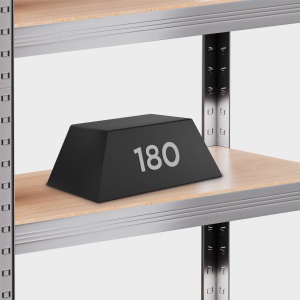 Metalna polica 5x180kg Gregman Tower 20 - Img 2