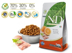 N&D Suva hrana Prime Cat Fish&Orange 5kg