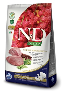 N&D Suva hrana Quinoa Weight Management Lamb, Broccoli-Asparagus 800 g - Img 2