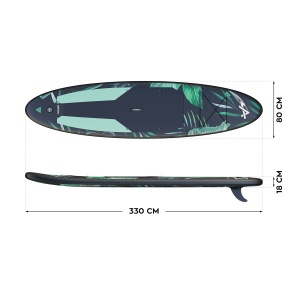 Sup daska na naduvavanje 2u1 Athler Miami 70 Green - Img 3