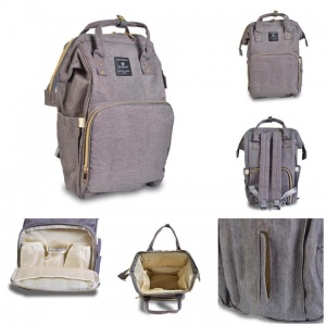 Torba za mame i bebe "Amelia" Siva