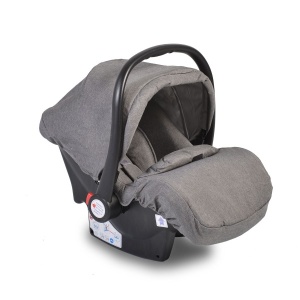 Auto-sedište, nosilljka za bebe "Moni" Tamno Sivo 0-13kg - Img 2