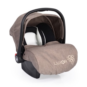 Auto-sedište, nosilljka za bebe sa adapterom "Luxor" Bež 0-13 kg