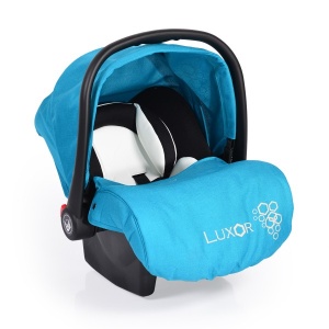 Auto-sedište, nosilljka za bebe sa adapterom "Luxor" Tirkizna 0-13 kg