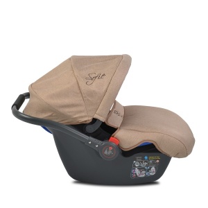 Auto-sedište, nosilljka za bebe sa adapterom "Sofie" Bež 0-13 kg 2019 - Img 4
