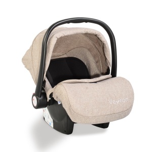 Auto-sedište, nosilljka za bebe sa adapterom "Veyron" Bež 0-13 kg - Img 2