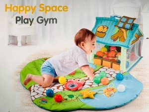 Bebi Podloga za igru Happy Farm Zelena