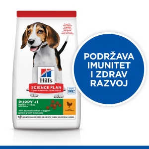 Hrana za pse Hill's Science Plan MEDIUM PUPPY s Jagnjetinom i Pirinčem 2,5 kg - Img 3