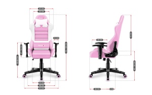 Huzaro Gaming dečija stolica Ranger 6.0 Pink - Img 4