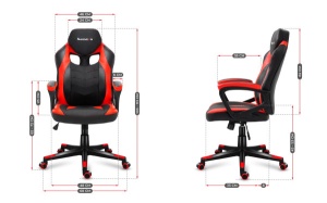 Huzaro Gaming stolica Force 2.5 Red - Img 3