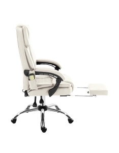Kancelarijska stolica sa masažerima Mark Adler Boss 6.0 Beige