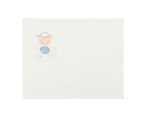 KikkaBoo ćebence za bebe sa 3D vezom 75x100 SHEEP - Img 3