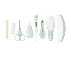 KikkaBoo Set za negu bebe 8 delova Mint - Img 4