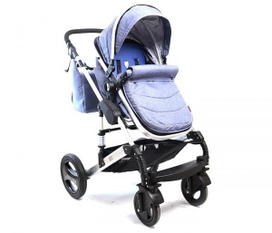 Kolica za bebe "BBO Matrix" 2u1Plava - Img 3
