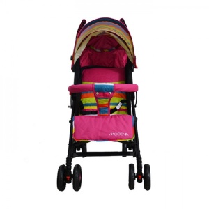 Kolica za bebe "Modena" Pink - Img 3