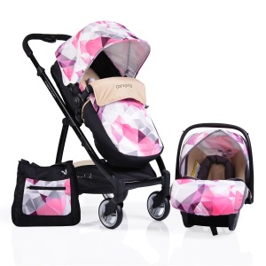 Kolica za bebe "Rachel" 2 u 1 Crystal, set sa autosedištem