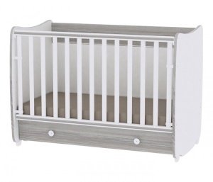 Krevetac za bebe "DREAM" Beli Artwood