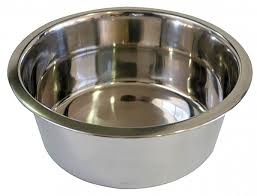 Metalna činija za pse i mačke 0.25L (Ø11 cm) – Inox posuda za hranu i vodu