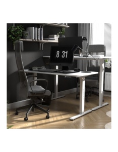 Podesivi Gejmerski sto Mark Adler Leader 7.4 White