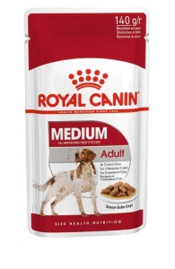 ROYAL CANIN Vlažna hrana u kesici za odrasle pse srednjih rasa Medium Adult 10x140gr - Img 3