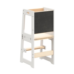 Tulano Mooby 35 White-Natural dečiji kuhinjski toranj 3u1 (Kitchen Helper) - Bela