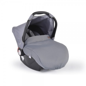 Auto sedište, nosiljka za bebe "Mira" 0-13kg, sivo