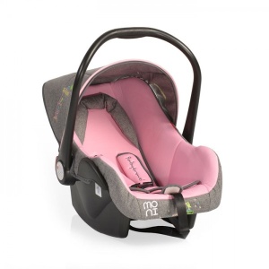 Auto-sedište, nosilljka za bebe "Baby travel" Pink 0-13 kg - Img 2