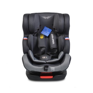 Autosedište za decu Colonel svetlo sivo, sa isofix-om 0-36kg - Img 4