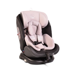 Autosedište za decu "Pilot" Sivi, sa isofix-om 0-36kg - Img 2