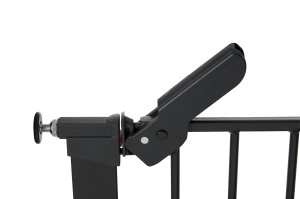 BabyDan Premier sigurnosna ogradica sa 4 produžetka 99–106.3 cm – bez bušenja (pressure fit), crna - Img 6