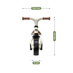 Dečiji balance bike Tulano Scout 15 Cream - Img 2