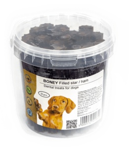Dorty snax filled star šunka pak.22kom
