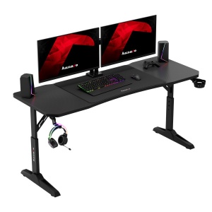 Gejmerski sto Huzaro Hero 4.6 Black 160x60 cm