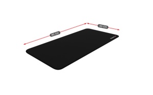Huzaro Gaming Podloga za miš i tastaturu Mousepad 1.0 XL 80x40 Black - Img 3