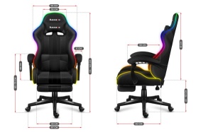 Huzaro Gaming stolica Force 4.7 RGB Mesh - Img 4
