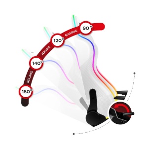 Huzaro Gaming stolica Force 6.2 RGB White - Img 3