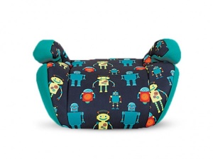 KikkaBoo Auto sedište-Booster za decu 15-36kg JAZZY Blue Robots - Img 2
