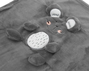KikkaBoo ćebence za bebe sa 3D vezom 75x100 MOUSE - Img 4