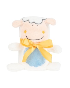 KikkaBoo ćebence za bebe sa 3D vezom 75x100 SHEEP - Img 2