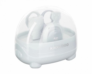 KikkaBoo Manikir set za bebe 4 dela Bear Blue - Img 3