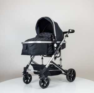Kolica za bebe "MARSI" model 601 Crna - Img 2