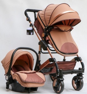 Kolica za bebe sa autosedištem MARSI model 600-1 Bež