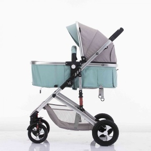 Kolica za bebe "Sprinter" Mint Silver - Img 2