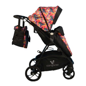 Kolica za bebe "Stefanie" 2 u 1 Colorful, set sa autosedištem - Img 2