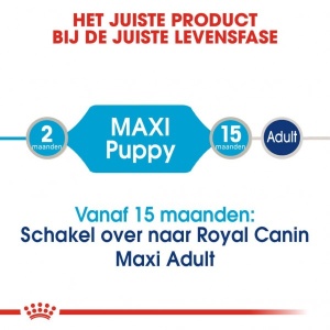 ROYAL CANIN Vlažna hrana u kesici za štence velikih rasa Maxi Puppy 10x140gr - Img 2